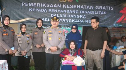 Bakti sosila Polda Aceh