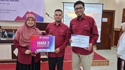 Juara Inovasi dari SMK Negeri 1 Calang